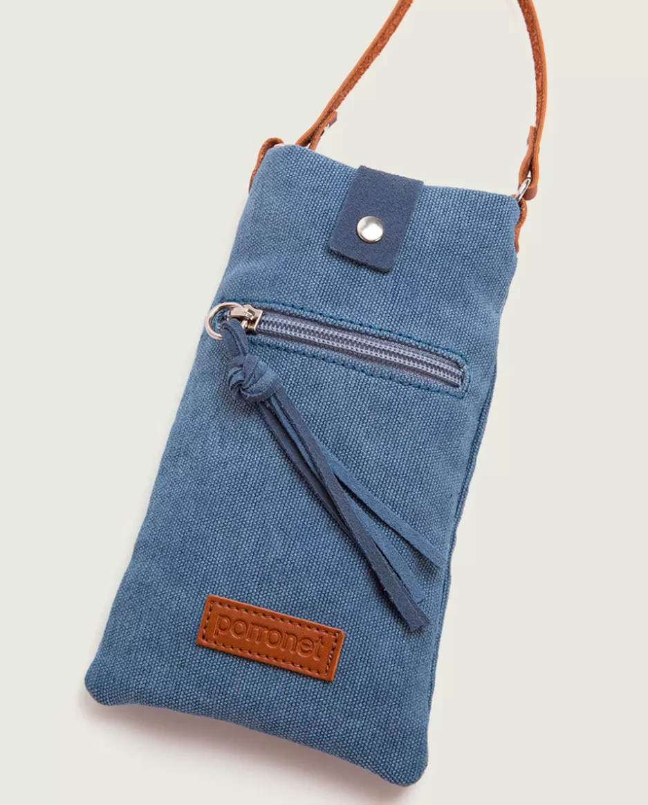 PORRONET Bolso Textil Denim Malia- Bolsos