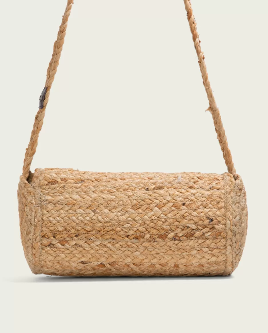 PORRONET Bolso Yute Natural Granadella- Bolsos